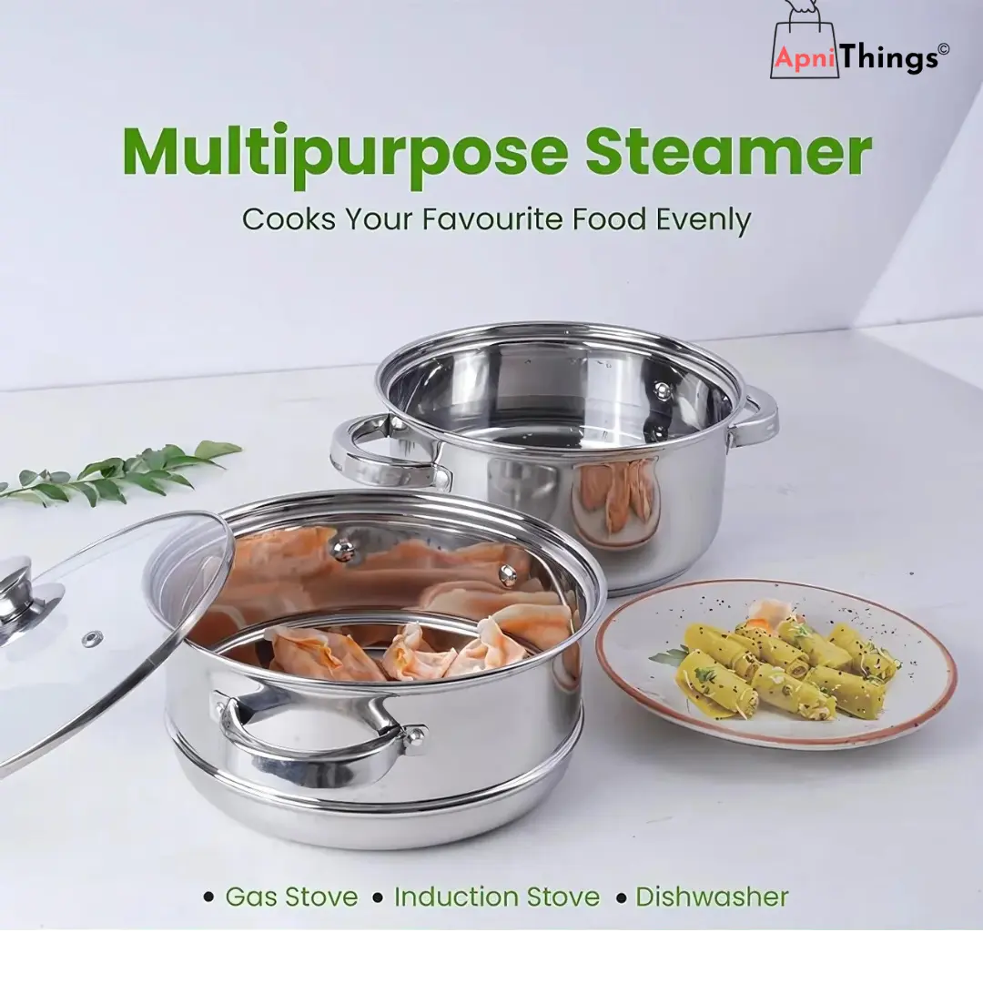 2-Tier Stainless Steel Steamer