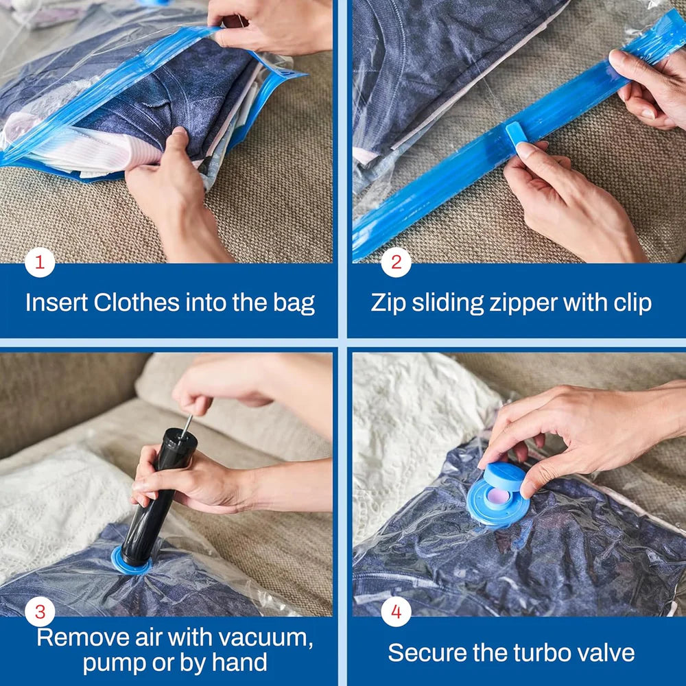 AirLock™ Space Saving Storage Bags Kit