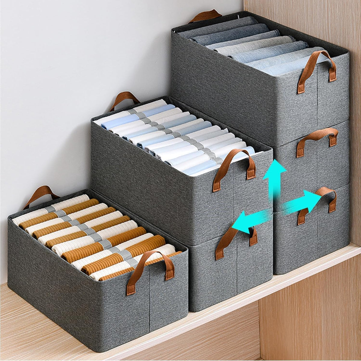 Premium Foldable Wardrobe Organizer