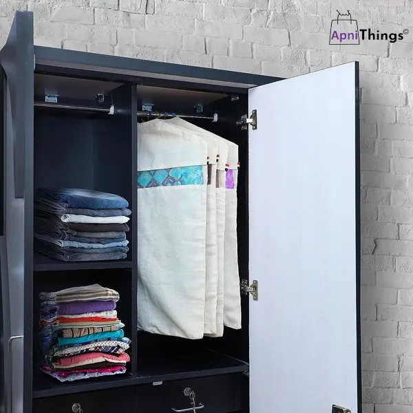 Premium Cotton Hanging Saree Covers with Zip- Large Size