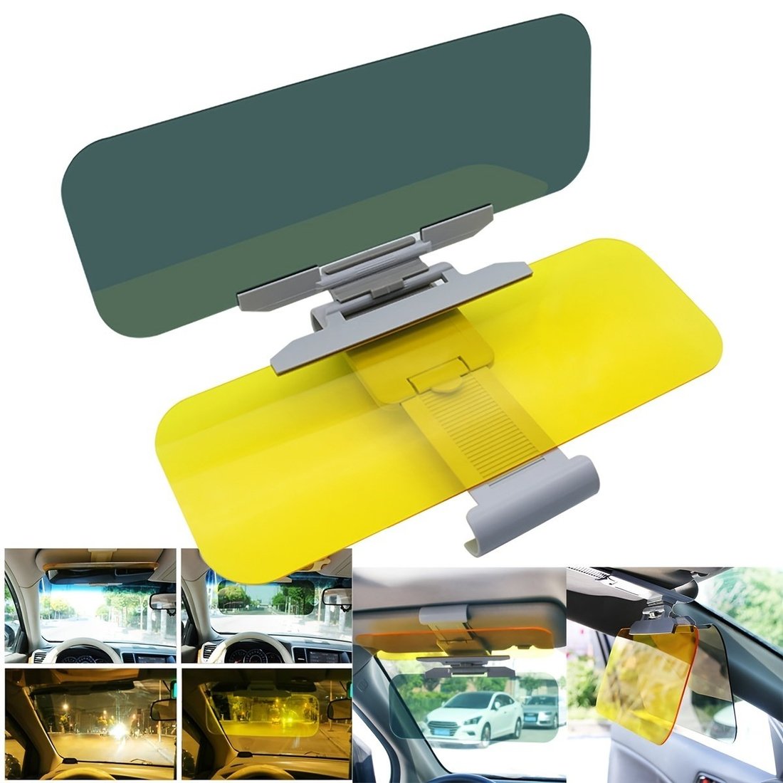 2 in 1 Anti glare viser , For day and night